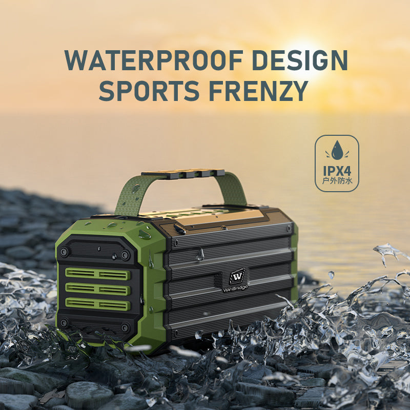 K30 Portable speaker with Wireless microphone for camping and outdoor activity