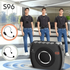 WinBridge 25W Wireless Voice Amplifier with Two Bluetooth Headset Microphones, High Capacity 8000mAh|Record, Portable Pa System Bluetooth Speaker and Microphone, Megaphone with Mic for Teachers S96