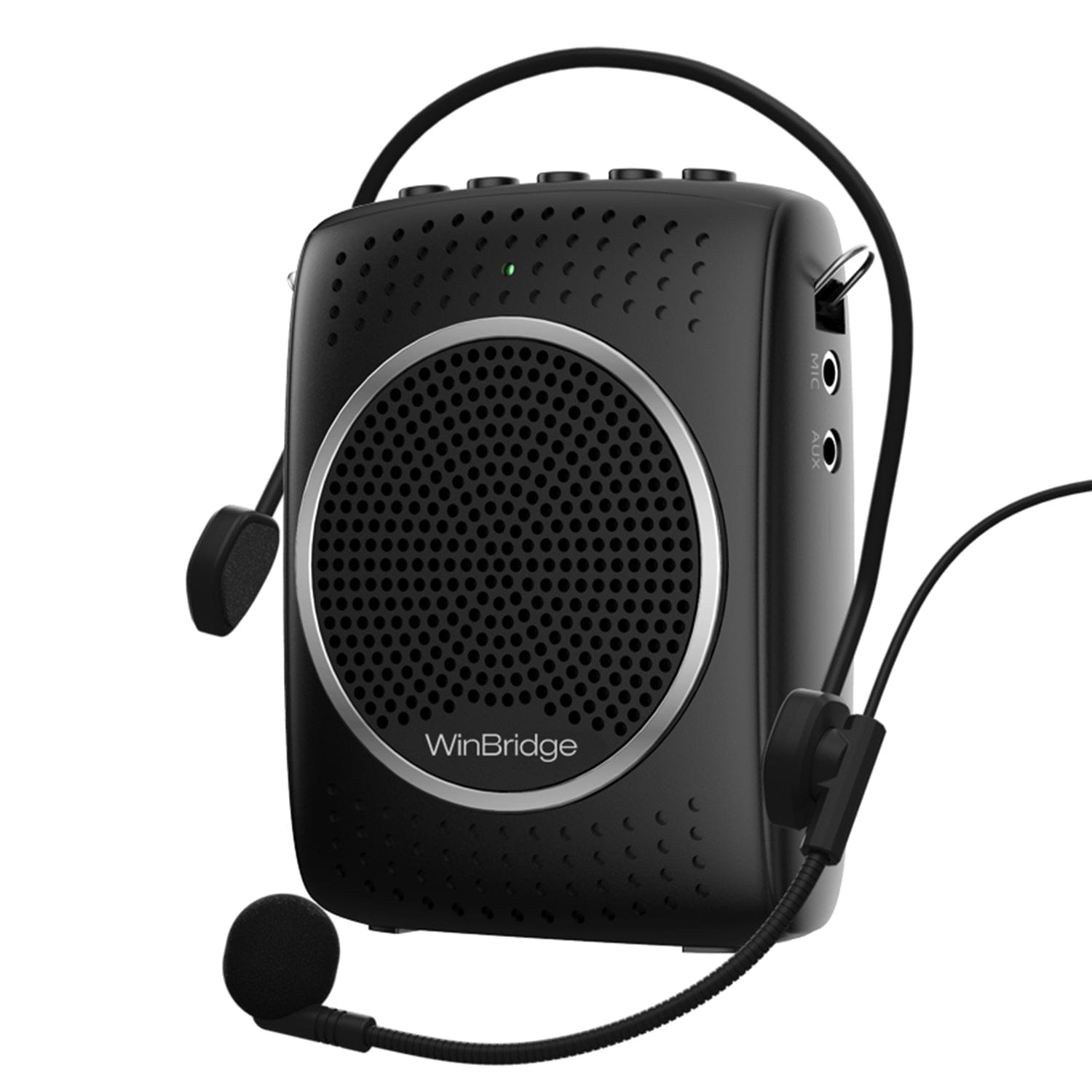 WinBridge S309 Portable Voice Amplifier for Teachers Classroom, with Wired Mic with Mute Button