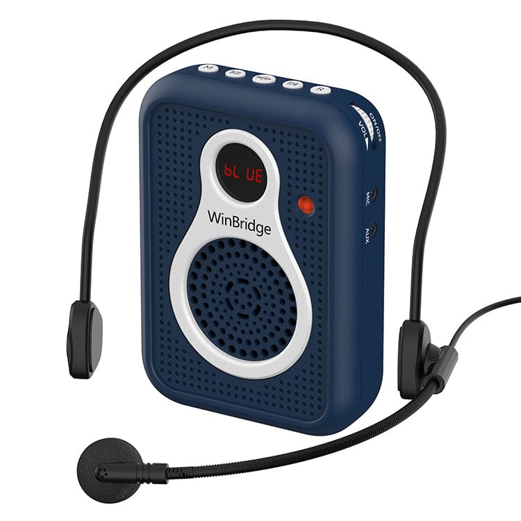 WinBridge S208 With Wired Microphone Headset 1800mAh Rechargeable Bluetooth Speaker
