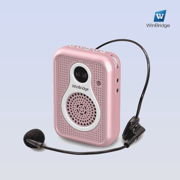 WinBridge S208 With Wired Microphone Headset 1800mAh Rechargeable Bluetooth Speaker