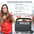WinBridge T9 Portable PA System Karaoke Machine 40 Watt With Wirereless Microphone